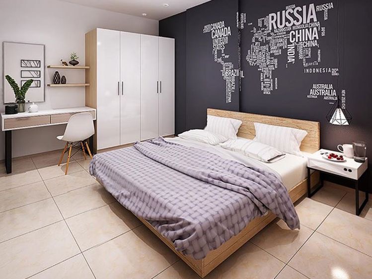 Giường ngủ cá nhân thiết kế đẹp